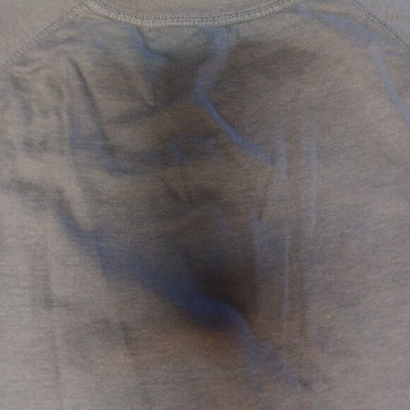 Instant Message Women's Retro-Look Pull-on Short Sleeve Top "Mrs. Claws" M Gray - Picture 6 of 6